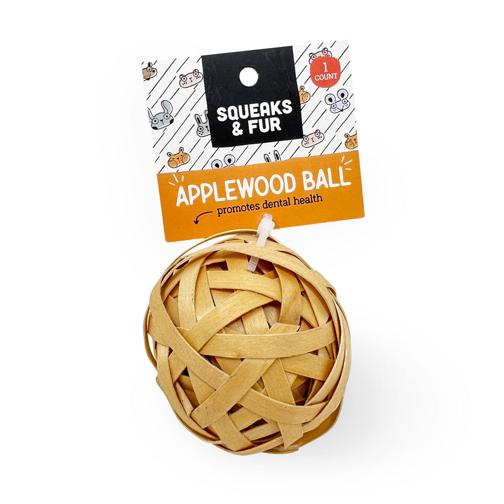 Applewood Ball - Squeaks & Fur