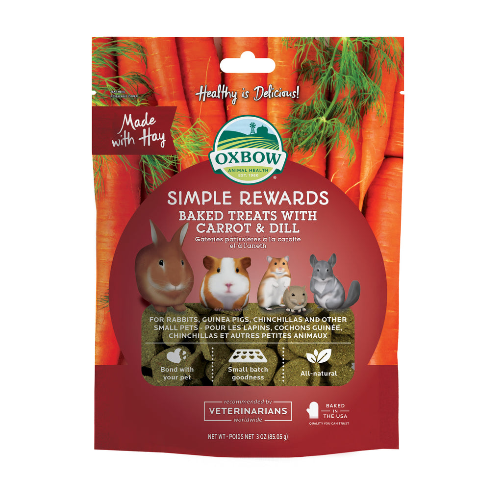 Carrot & Dill Baked Treats - Simple Rewards